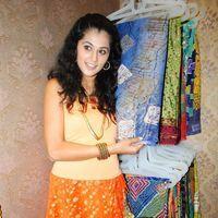 Taapsee Pannu - Taapsee and Lakshmi Prasanna Manchu at Opening of Laasyu Shop - Pictures | Picture 107781